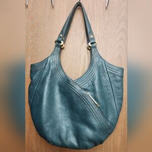 orYANY Deep Green Leather Shoulder Bag